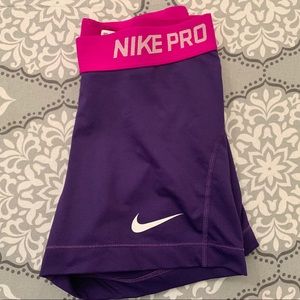 Nike pro shorts 3”